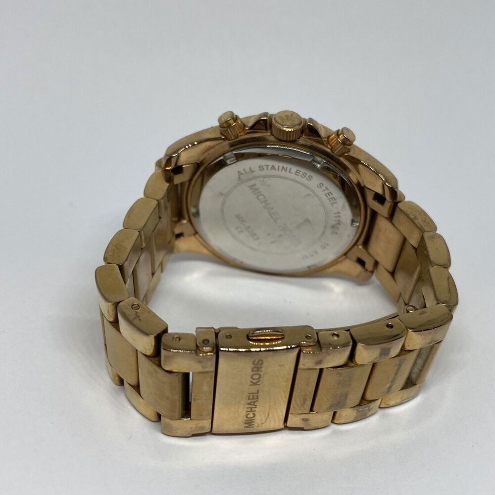 Michael Kors Blair MK5263 Women's Stainless Steel Analog Dial Quartz Watch WO338 - Picture 10 of 12